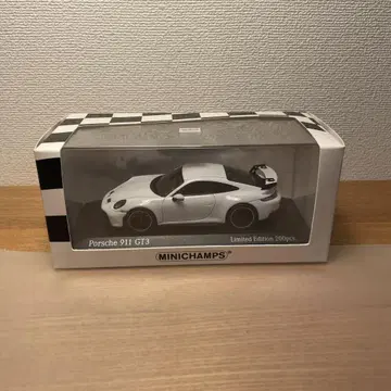 미니 챔프스 포르쉐 911 GT3 1/43 화이트 한정판 200개