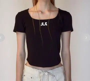 Rest & Recreation SQUARE NECK TOP 티셔츠