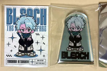 BLEACH 히츠가야 토시로 아크릴 블록 & 특전 카드 메디코스