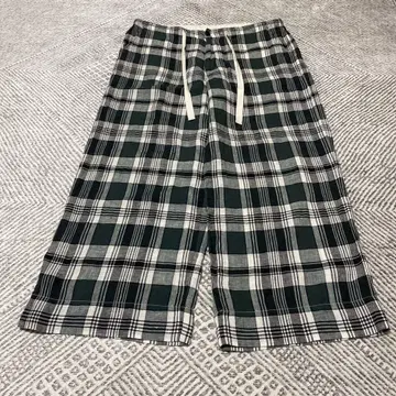 BEAMS BOY 린넨 체크 팬츠