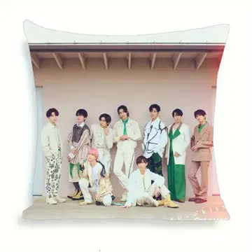 SnowMan 쿠션 커버 1