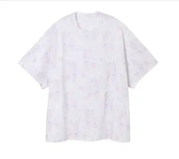 택 포함 새상품 마메쿠로구치 Floral Printed Tshirt