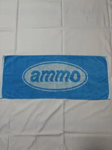 ammo 로고 타월 파랑