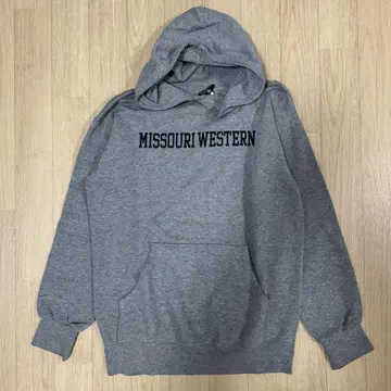 MV Sport 그레이 후드티 MISSOURI WESTERN