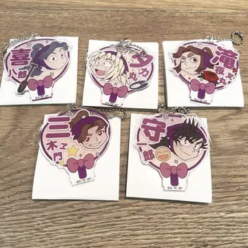 닌타마 란타로 데코 부채 키체인