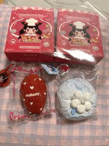 mellojoy 스퀴즈 시게츠 짱(o^^o) 빨간색 마들렌 베이커리