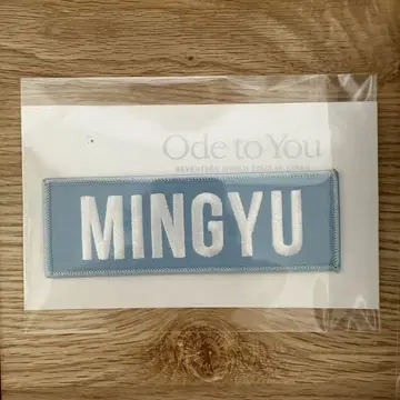 SEVENTEEN Ode to You 민규 와펜