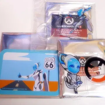 오버워치 팝업 에코 아크릴 스탠드 스티커