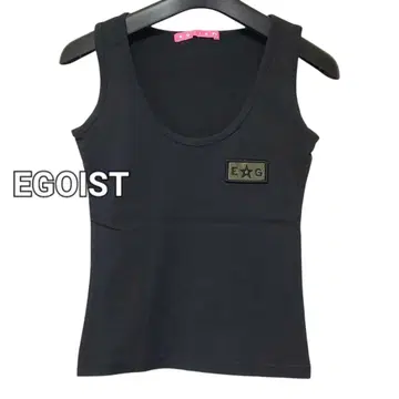 EGOIST 슬리브리스 티셔츠 탱크탑 빈티지 레어