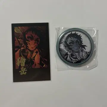 귀멸의 칼날 ufotable dining 복권 카이가쿠 캔뱃지 폴라로이드