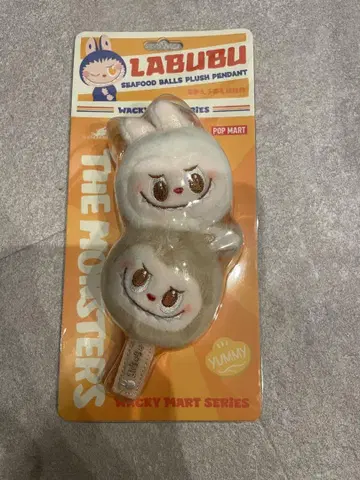 LABUBU Wacky Mart Series 봉제 인형 키링
