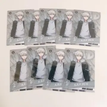 카지 렌 윈브레 클리어 카드 컬렉션 껌 WIND BREAKER