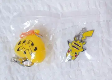 포켓몬 피카츄 메탈 키홀더 가챠가챠 롯데월드