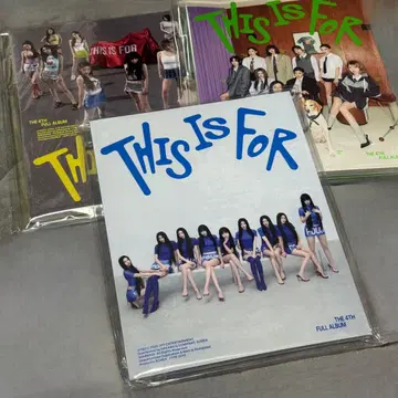 TWICE THIS IS FOR 앨범 미개봉 3 형태