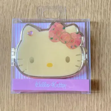 Sanrio 키티 컴팩트 거울 2면 거울 돋보기