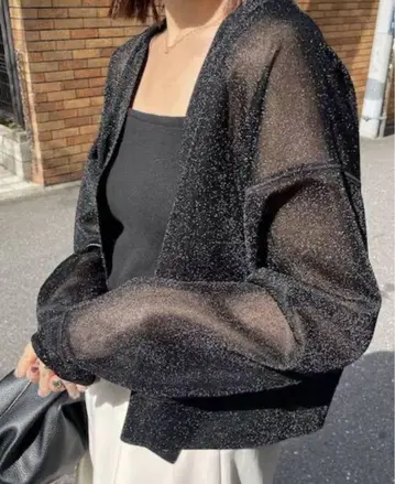CAPRICIEUX LE'MAGE 라메 시어 가디건