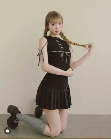 다리치 미니 원피스