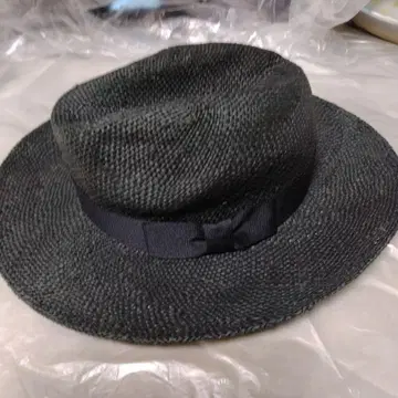 블랙 스트로 햇 모자 로커빌리 펑크 HARE