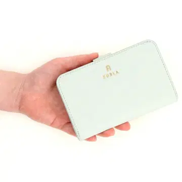 훌라 꽃무늬 이중 접이식 지갑 민트 그린 8050597609942
