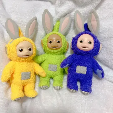 텔레토비즈 토끼 귀 봉제 인형 (3종 세트)