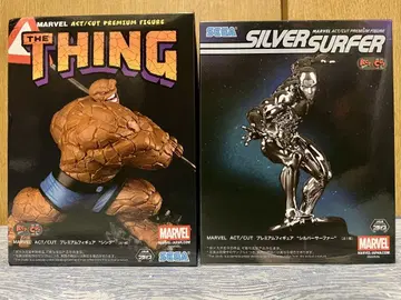 SEGA MARVEL ACT/CUT 싱 실버 서퍼 피규어