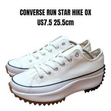 미사용 CONVERSE RUN STAR HIKE 한국 컨버스 25.5
