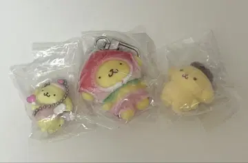 폼폼푸딩 쪼끄미 복숭아 천사 플로키 3세트