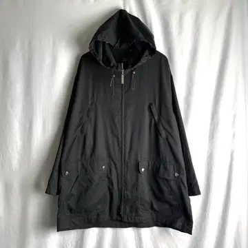 90s LIZ SPORT 모즈 코트 M 빅 사이즈 블랙