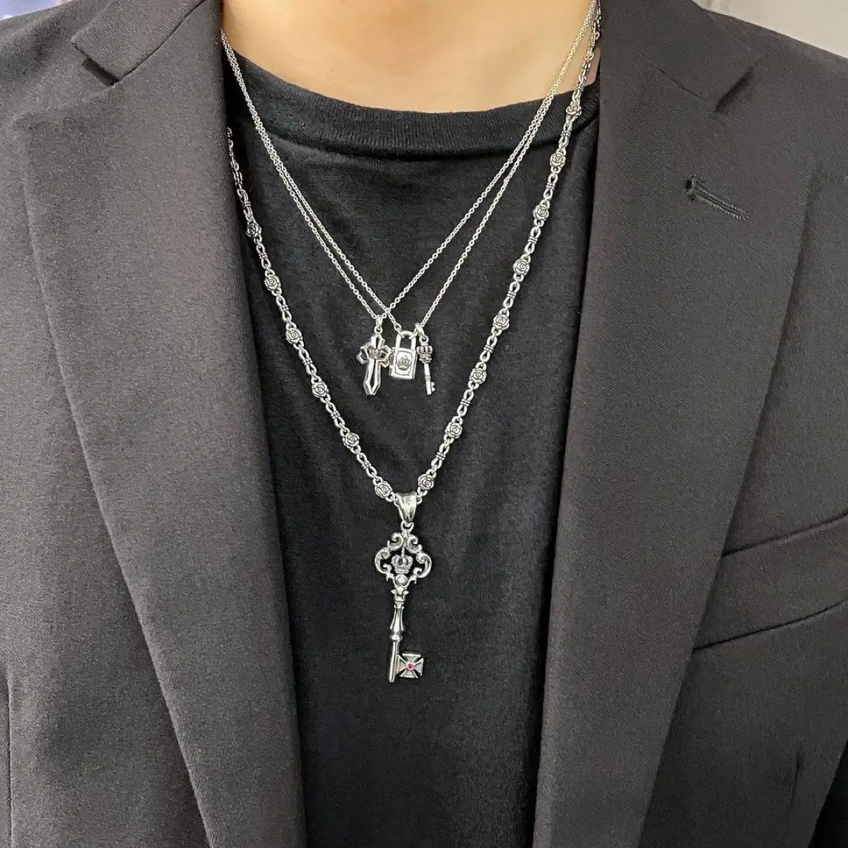 Justin Davis Creation Key Pendant #저스틴데이비스 on Bunjang