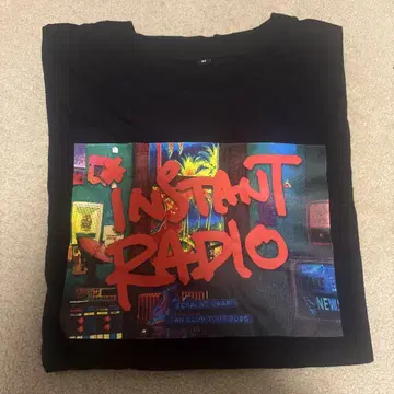 SEKAI NO OWARI INSTANT RADIO 티셔츠 블랙 M