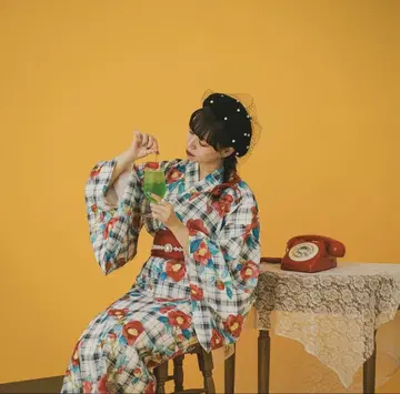 kutir 레트로 유카타 여성용