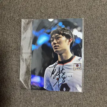 야나기타 마사히로 사인 포함 브로마이드