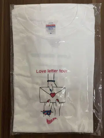 사바시스터 러브레터 투어 T셔츠 미개봉 새상품
