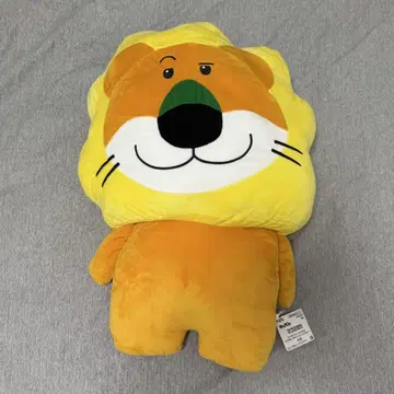 타벳코 도부츠 THE MOVIE 와쿠데카 봉제인형 쿠션 라이온군