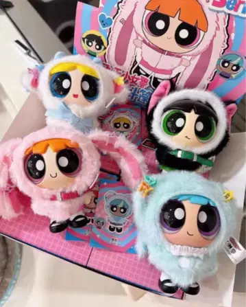 파워퍼프걸 애니멀 케이프 4종 box