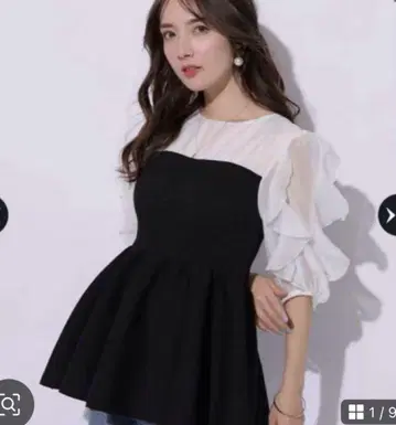 컨디션 최상 아푸와이저 리셰 베어 뷔스티에 도킹 튜닉 사이즈 1