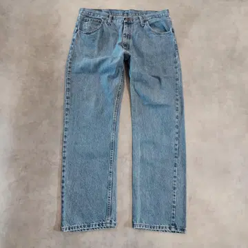 Wrangler 랭글러 W36 블루 데님 하의 구제 의류 파랑 14053
