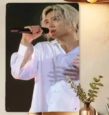 후지이 카제 금속제 포스터 G