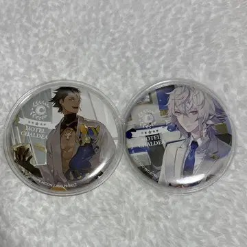 FGO fate 호텔 칼데아 캔뱃지 멀린 CHALDEA 2점