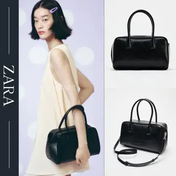 ZARA 자라 스웨이드 시티 백