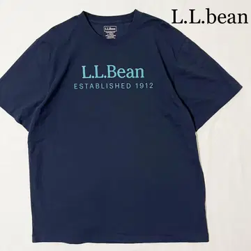 L.L.bean 엘엘빈 빅 로고 크루넥 티셔츠 코튼