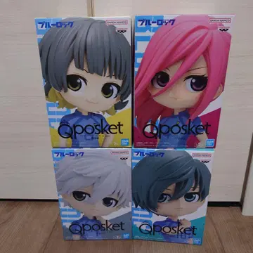 반다이남코 Qposket 블루 록 4체 세트