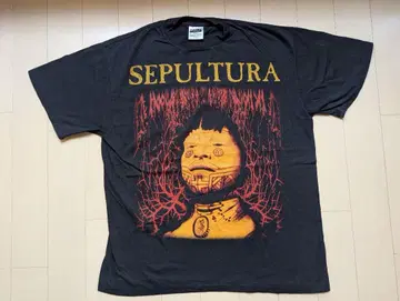 SEPULTURA 티셔츠 TULTEX 밴 밴딩 메탈