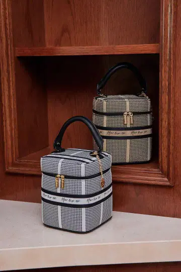 herlipto Jacquard Vanity Bag 베니티 백