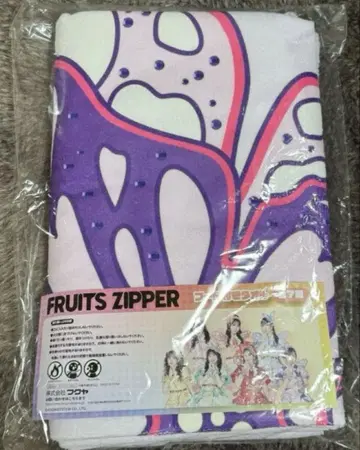 FRUITS ZIPPER 후드 부착 타월 GIGO 나카가와 루나