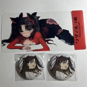 와다 아루코 전 클리어 카드 캔뱃지 토사카 린 fate
