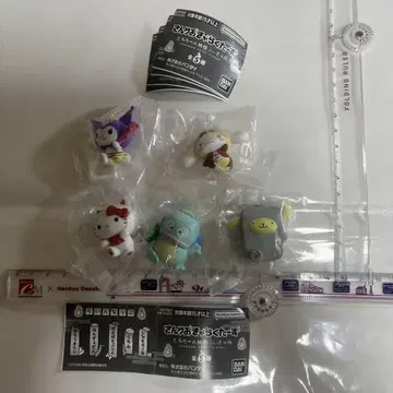 가챠 산리오 캐릭터즈 도로론 요괴 피규어 5종 컴프 세트