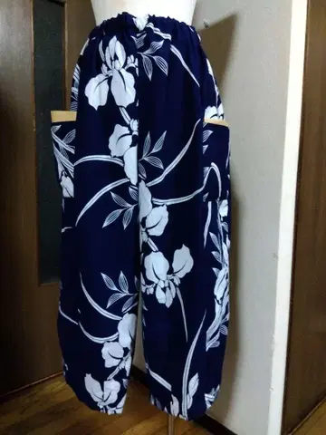 유카타 리메이크 팬츠 목화