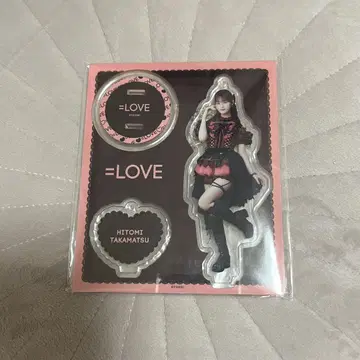 타카마츠 히토미 =LOVE 이코러브 블랙 의상 아크릴 스탠드