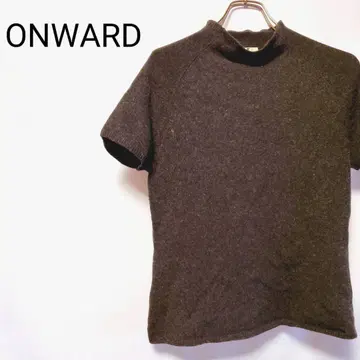 23구 ONWARD 고급 캐시미어100% 반팔 니트